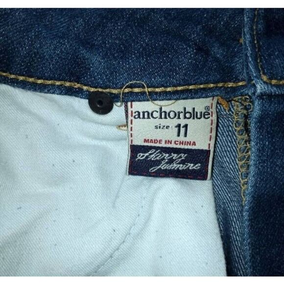 ANCHOR BLUE JEANS SZ.11 EUC.  Gorgeous jeans in excellent used condition. - Picture 6 of 7